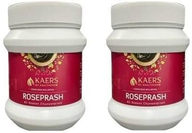 Kaers by Healthcrew ROSEPRASH | Ayurvedic All Season Chyawanprash|Family Immunity|Great Taste|1.6 Kg