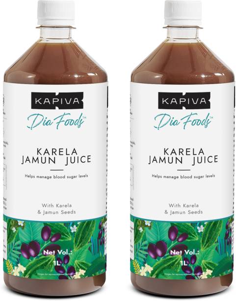 Kapiva Karela Jamun Juice| Controls Blood Sugar | Low Glycemic Index