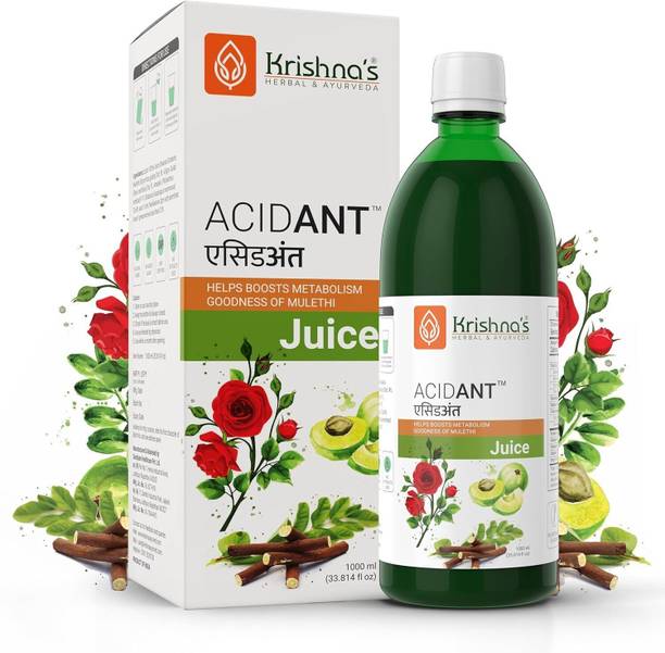 Krishna's Herbal & Ayurveda Acidant Juice Helps Boost Metabolism, Goodness of Mulethi