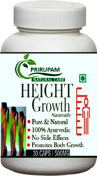 Prirupam HEIGHT GROWTH NATURALLY Ayurvedice Capsules-30