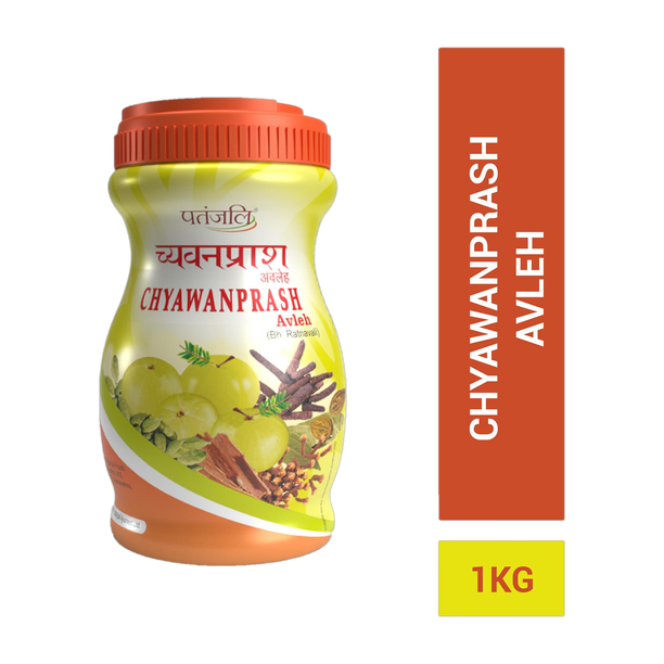 PATANJALI Chyawanprash 1kg, Immunity Booster, 35+ Herbs, Builds Stamina, No Sugar Added
