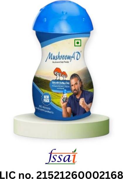 mushroom ad Powder for Men women and adults with natural ingredients