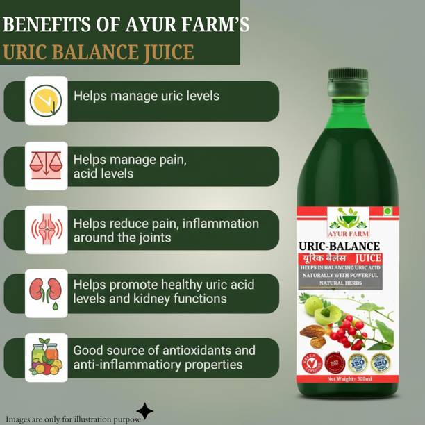 Ayur Farm Uric Balance Juice | Helps in balancing Uric Acid