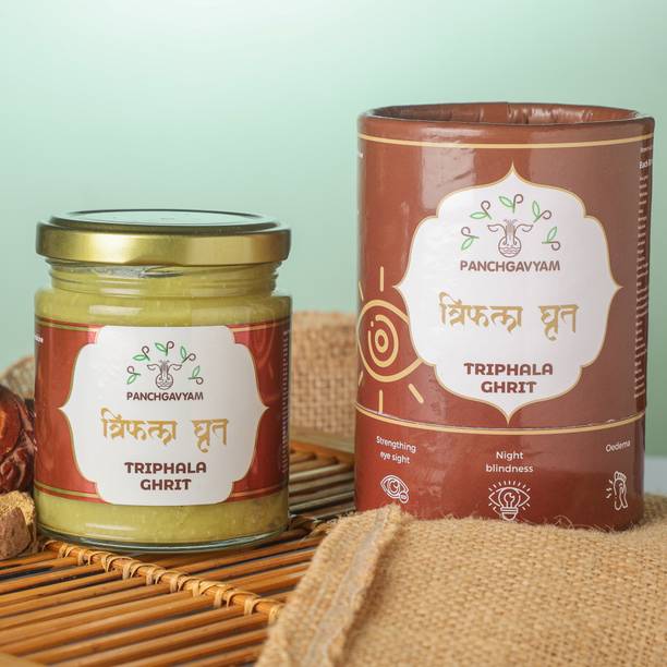 PANCHGAVYAM Triphala Ayurvedic A2 Medicated Ghrit/Ghee| health|Male Baldness