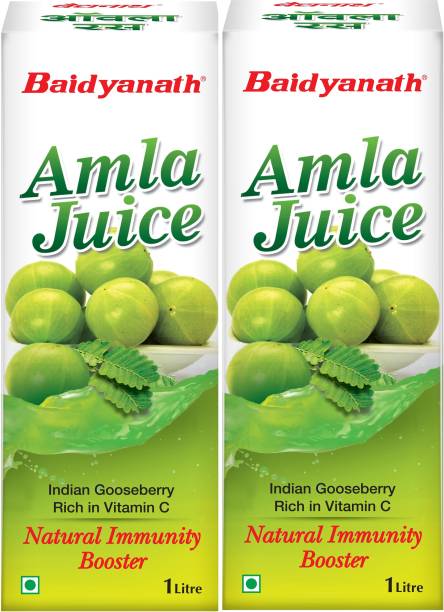 Baidyanath Amla Juice - 2L - Rich in Vitamin C and a Natural Immunity Booster | Rich in antioxidants |Help to Increase Metabolism & improves Digestion