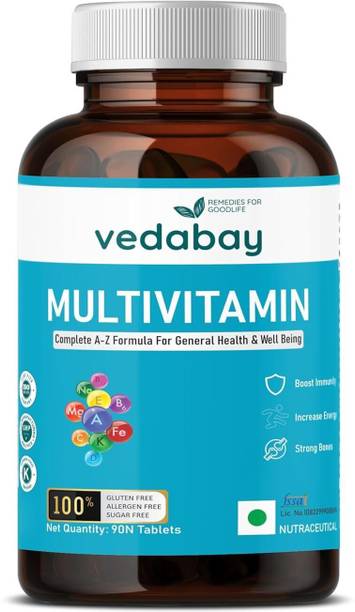 Vedabay Multivitamin for Men, 90 Multivitamin Tablets