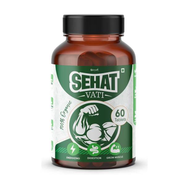 Divya Shree Sehat Vati Weight Gain Tablet Energy & Stamina Herbal Supplement