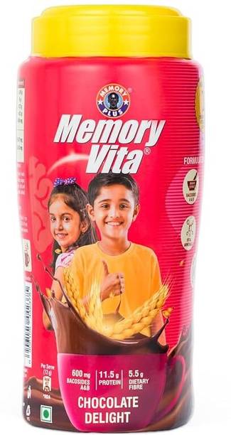 Memory Plus Memory Vita Brahmi Drink for Kids (5–16) | Chocolate | 500g