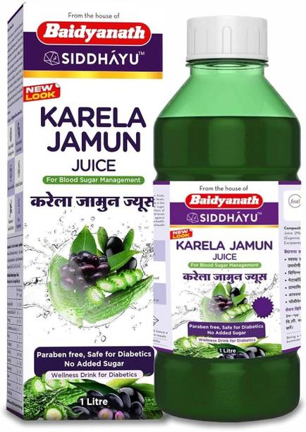 Baidyanath Karela Jamun Juice (1 Ltr)
