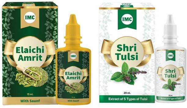 IMC Elaichi Amrit and Shri Tulsi