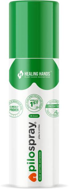 Healing Hands PiloSpray Patented Piles Fissure Treatment Spray| Plant-Based Clinically Proven