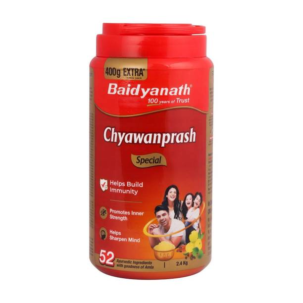 Baidyanath Chyawanprash Special Pack - 2.4kg- Ayurvedic Immunity Booster