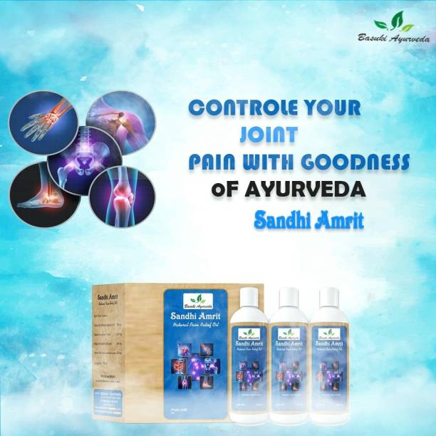 Basuki Ayurveda Sandhi Amrit Natural Pain Relief Oil || With advanced Smoke Therapy