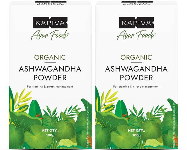 Kapiva Ayur Foods Organic Ashwagandha powder 100g