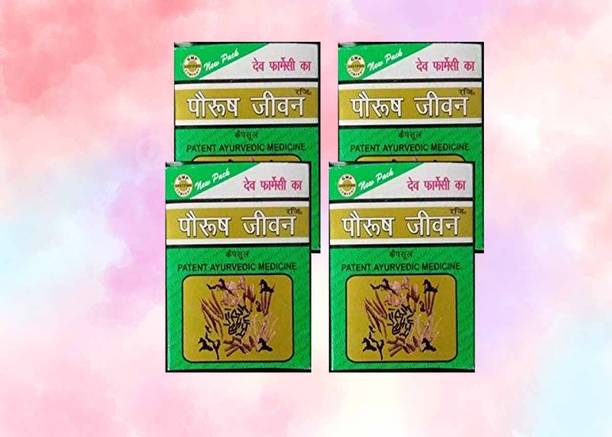 Aayatouch ORE Paurush Jiwan Ayurvedic Capsuleses, 6x10 /Caps - Pack of 4 (Pack of 4)