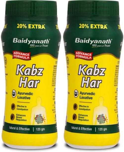 Baidyanath Kabz Har -Ayurvedic Laxative | For Quick Constipation Relief and Gastric Troubles | Helps in Indigestion and Regulates Bowel Movement |