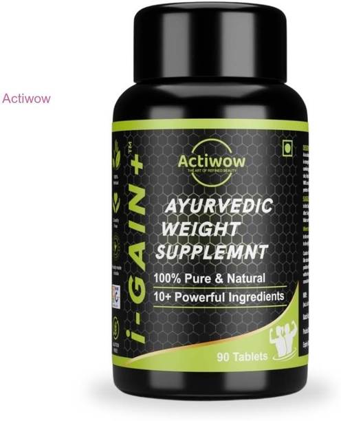 ACTIWOW i-Gain+ Mass Builder for Men Nutrition Bars
