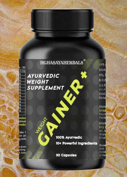 HGHASAYAHERBAL i-Gain+ I Organic Weight Gainer FOR Healthy Muscle & Strength Weight Gainer 55