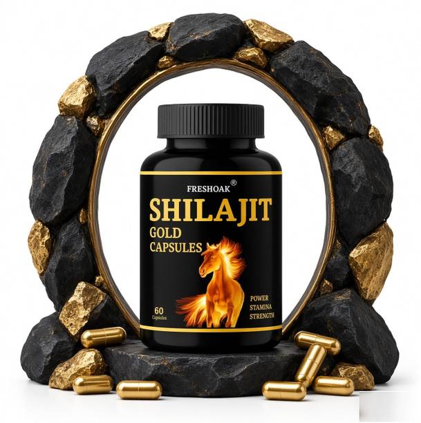 freshoak Premium Shilajit Gold Capsules – 60 Capsules