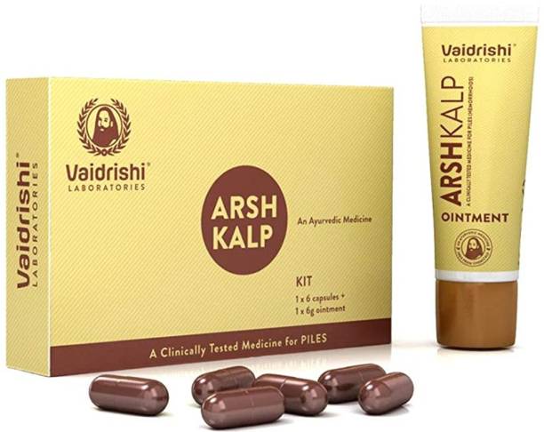 VAIDRISHI Arshkalp Kit for Piles and Fissures - 60 gm