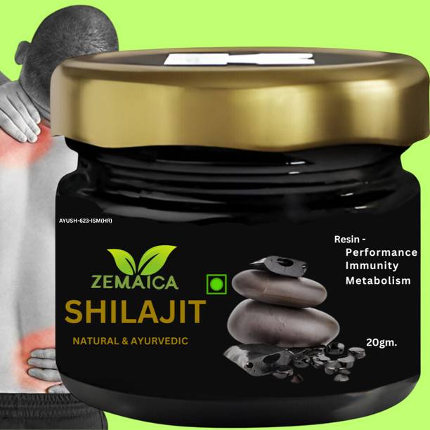 ZEMAICA Shilajit Liquid | Fast-Absorbing Vital Health & Daily Wellness | 20g
