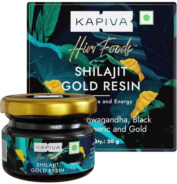Kapiva Shilajit Gold Resin | Boosts Stamina | Contains 24 Carat Gold | 100% Ayurvedic