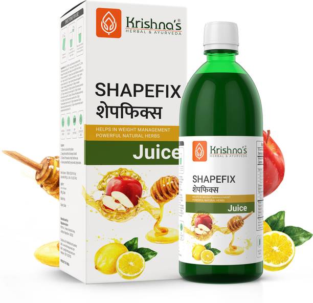 Krishna's Herbal & Ayurveda Shapefix Juice With Natural Herbs, Helps in Weight Management, Gluten Free