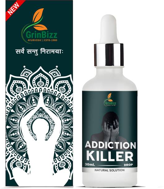 grinbizz Addiction Cure Drop (an ayurvedic treatment to Stop Alcohol)