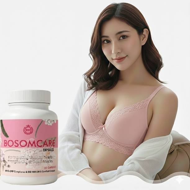BRAVEDIC Bosomcare Capsules for Women Improving Muscular Tone and Body Shape in female