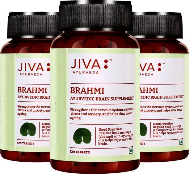 JIVA Brahmi Tablets | 100% Pure & Natural 120tab