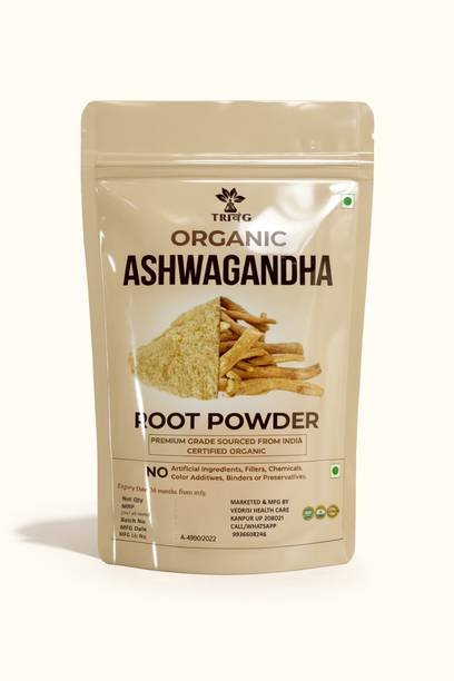 Trivang 100% Natural Ashwagandha Powder- Withania Somnifera, 50g