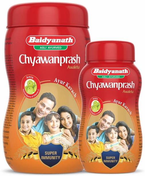 Baidyanath Chyawanprash (950 gm + 250 gm) Immunity Booster, Helps Build Strength & Stamina