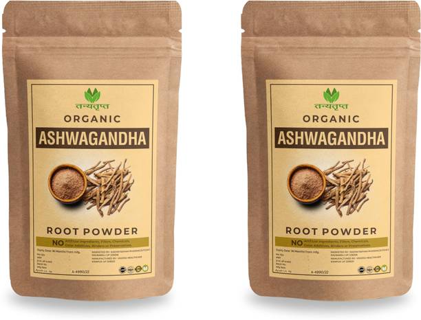 Tanyatrapt Premium Ashwagandha Root Powder Supports Anxiety & Stress (2 x 100g)