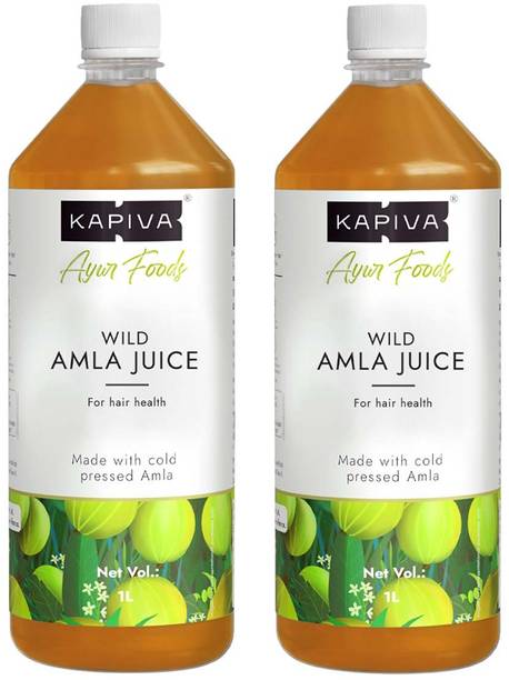 Kapiva Amla Juice Pack of 2 | Boosts Skin & Hair Health