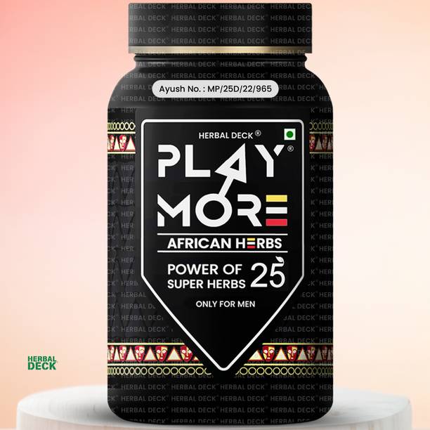Playmor African Herbs Natural Male Wellness Stamina Performance Energy Ayurvedic Formula