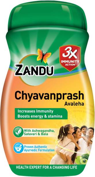 ZANDU Chyawanprash Avaleha 455 g | Scientifically proven immunity booster