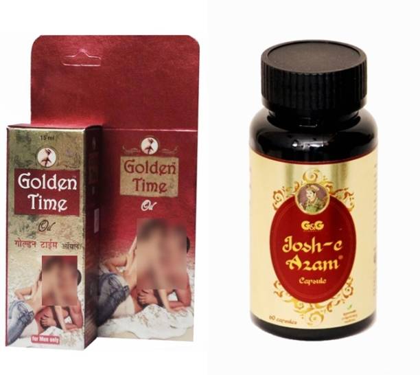 Rikhi Josh E azam 60 Capsule &amp; Golden Time oil 15ml