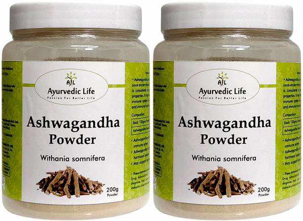 Ayurvedic Life Ashwagandha Powder 200 g Pack of 2