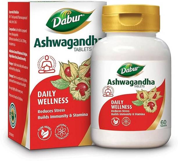 Dabur Ashwagandha Ashwagandha 60 Tablets For Immunity Booster