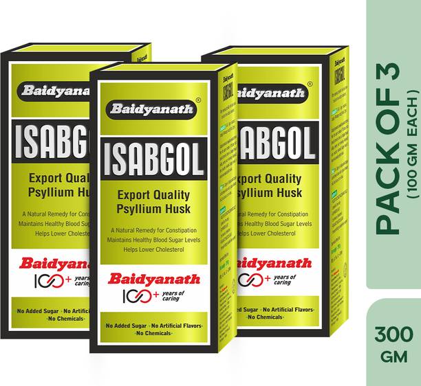 Baidyanath Isabgol | Fiber Rich Supplement|Psyllium Husk for Digestion