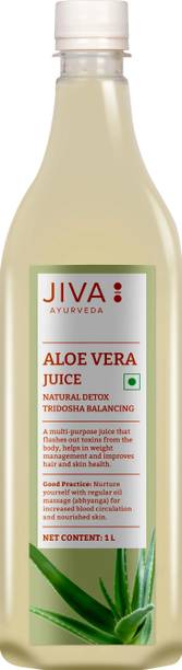 JIVA Aloe Vera Juice - Purifies Blood and Boosts Immunity - 1 L - Pack of 1