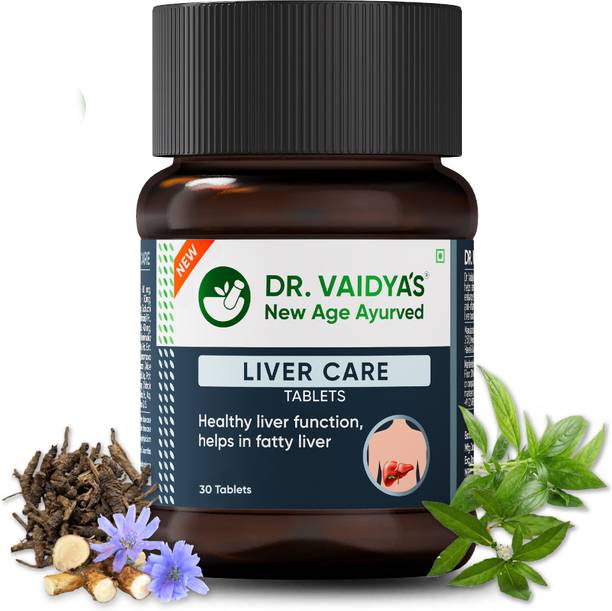 DR. VAIDYA'S Liver Care Tablets for Fatty Liver & Daily Detox