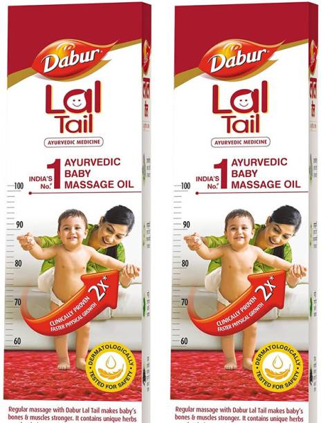 Dabur Lal Tail 200x2 – Ayurvedic Baby Massage Oil-Pack-2