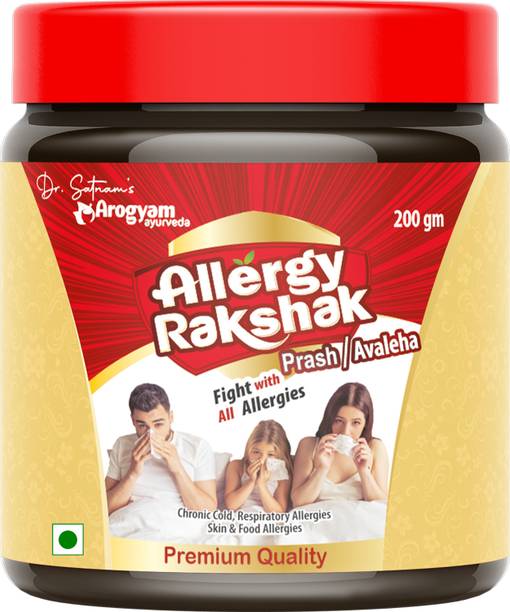 Dr.Satnam's Arogyam Ayurveda Allergy Rakshak Avaleha for Respiratory Allergies (Sugar Free ,200 Gm))