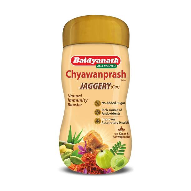 Baidyanath Chyawanprash Awleh with the goodness of Gur (Jaggery) - for Daily Wellness