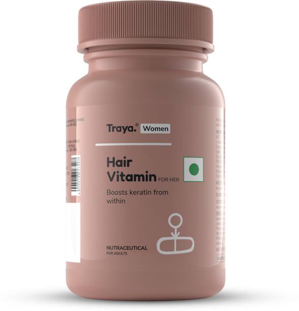 Traya Hair Vitamin with biotin ,boosts Keratin for Hair Growth & Hair Fall control