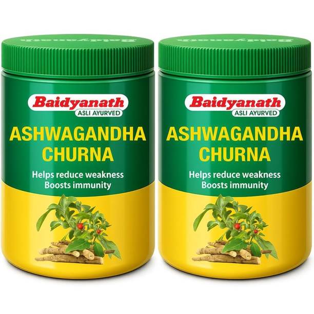 Baidyanath Ashwagandha Churna | Manage Weakness, Stress and Boost Immunity
