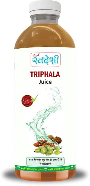 SAMPURAN SWADESHI Triphala Juice - Relieves Constipation and Stomach Diseases, 1L