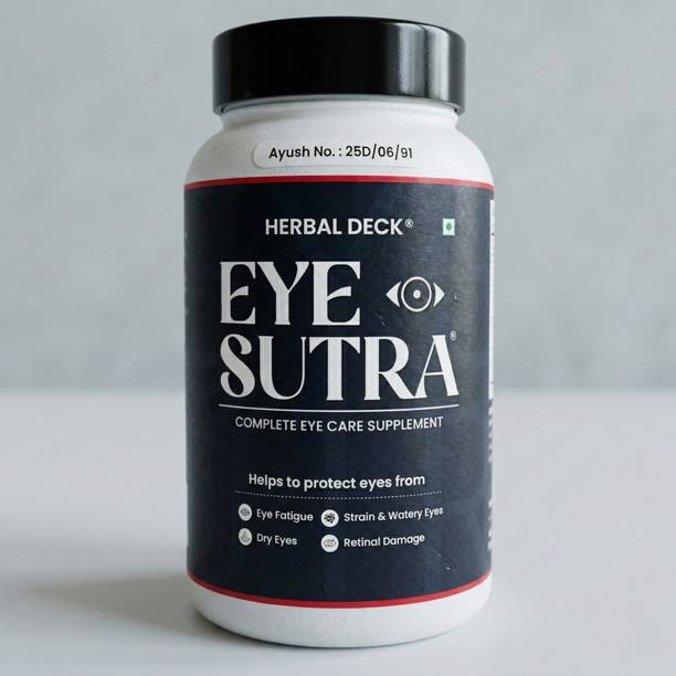 Herbal Deck Natural Vision Support Formula for Eye Wellness Care