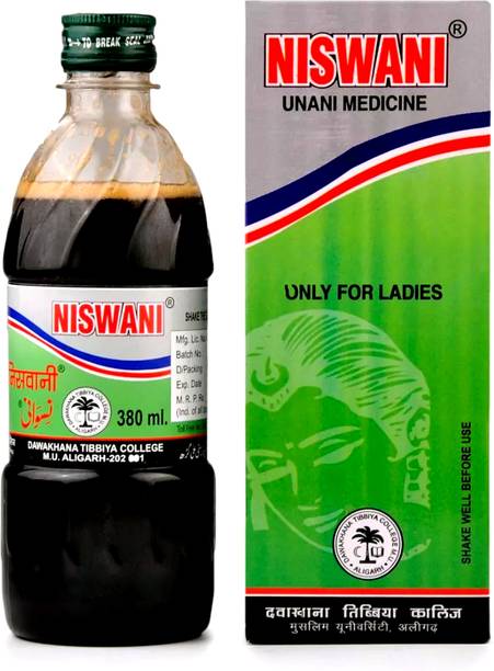 Dawakhana NISWANI Unani Women Health Syrup Herbal Tonic 125ml Bottle